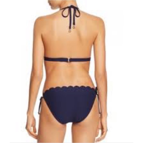 Kate Spade French Navy 2019 Scalloped Bikini - Picture 3 of 7